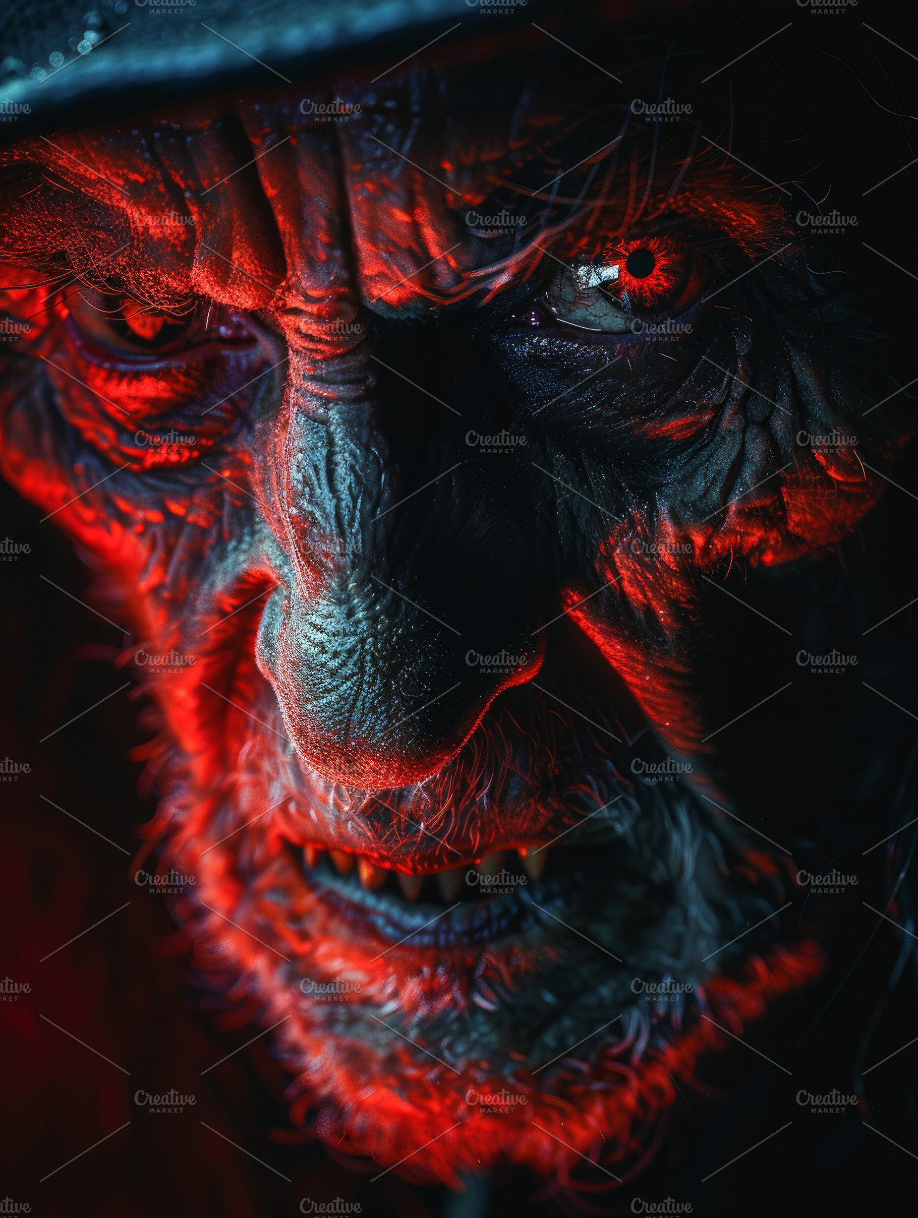 creepy portrait old vampire in the fog, a Photo by Pictures for you!!!!!!!!!
