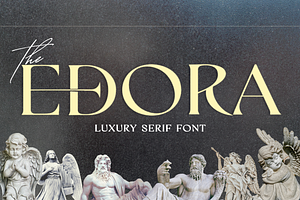 Edora Luxury Serif Font