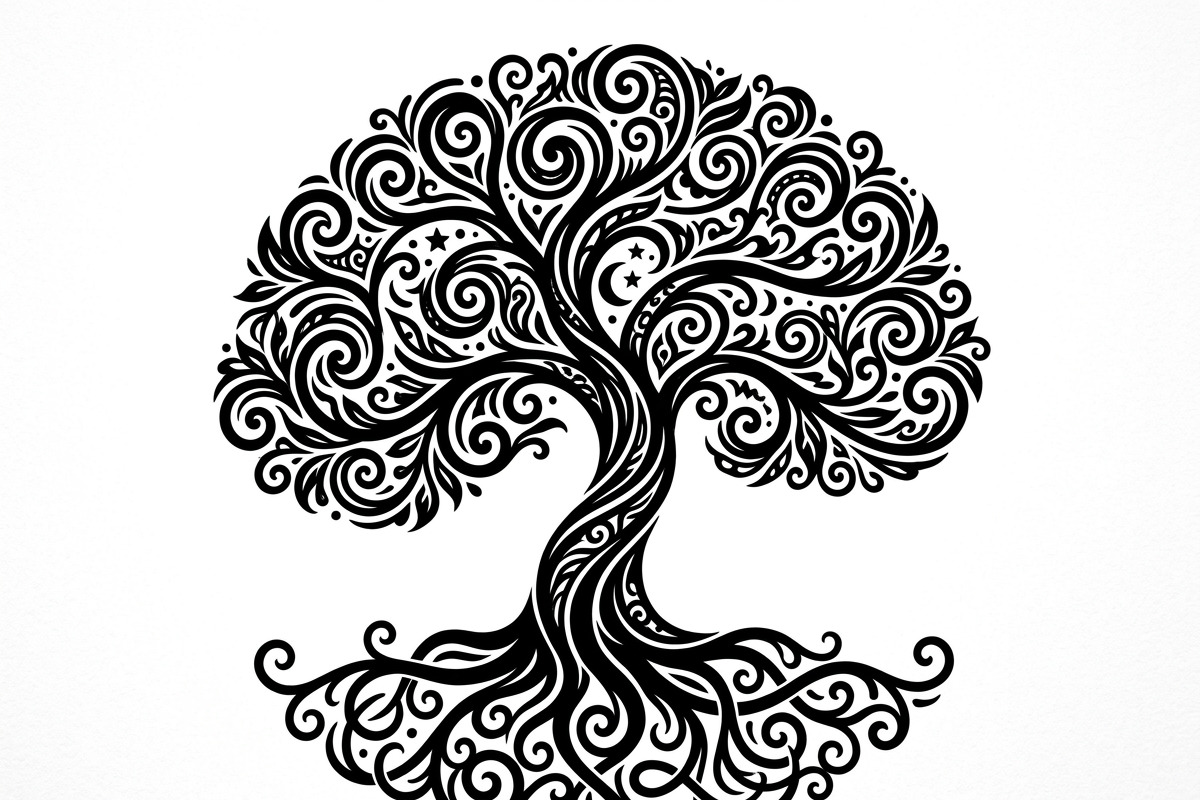Elegant dream tree silhouette design, a Healthcare Illustration by Amazin_art (Photo 39 of 43)