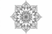 Decorative Mandala Vector, an Illustration by hafijul (Thumbnail 8 of 9)