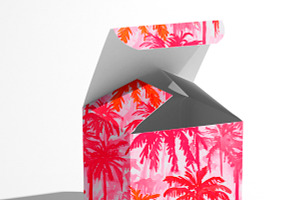 Seamless Preppy Palm Tree Patterns