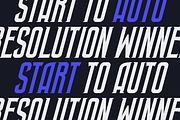 Rayzen - Futuristic Gaming Font, a Serif Font by Marvadesign (Thumbnail 5 of 9)