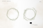 Spring greenery, floral cliparts, a Texture Illustration by ollalya (Thumbnail 6 of 14)