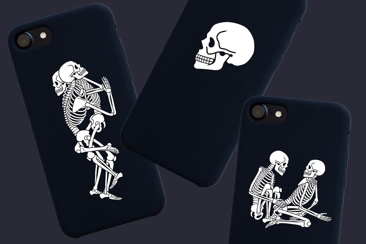 KAMASUTRA with skeletons, an Illustration by Tanya Akhmett (Photo 10 of 14)