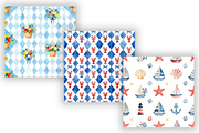 Coquette Coastal Summer Pattern, a Pattern Graphic by FloridPrintables (Thumbnail 4 of 9)