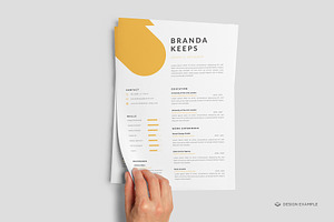 A4 Paper In Hands Mock-up