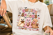 Cute Cozy Ghost Dessert PNG, a Seasonal Illustration by Creative Art (Thumbnail 2 of 3)