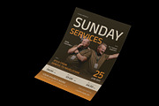Elegant Sunday Church Flyer, a Flyer Template by Neermana (Thumbnail 2 of 4)