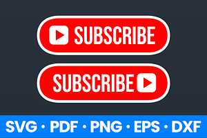YouTube Subscribe Button icon