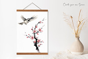 Zen Brushstrokes Sumi-e Clipart Set, an Illustration by Dazzling Art Boutique (Thumbnail 9 of 11)