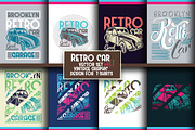 Vintage Car prints tshirt, a Sport Illustration by ArtemKovalenco (Thumbnail 4 of 4)