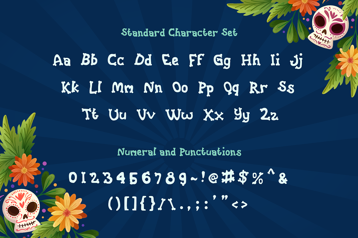 Bone-Park Fun Display Font, a Sans Serif Font by Haws.std (Photo 3 of 6)