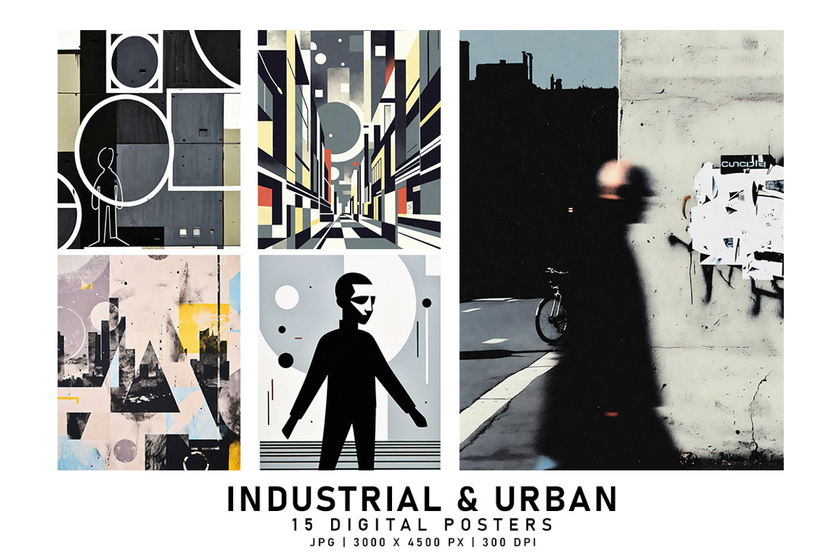 Industrial and Urban, a Decorative Illustration by Digital Art Creations (Photo 3 of 7)