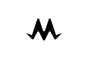 Letter M Unique Logo, a Branding & Logo Template by kurostd