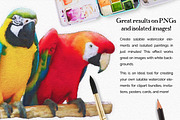 Vibrant Watercolor Photo Effect Kit, a Plug-in Add-On by Drifter Studio PrintShop (Thumbnail 7 of 9)