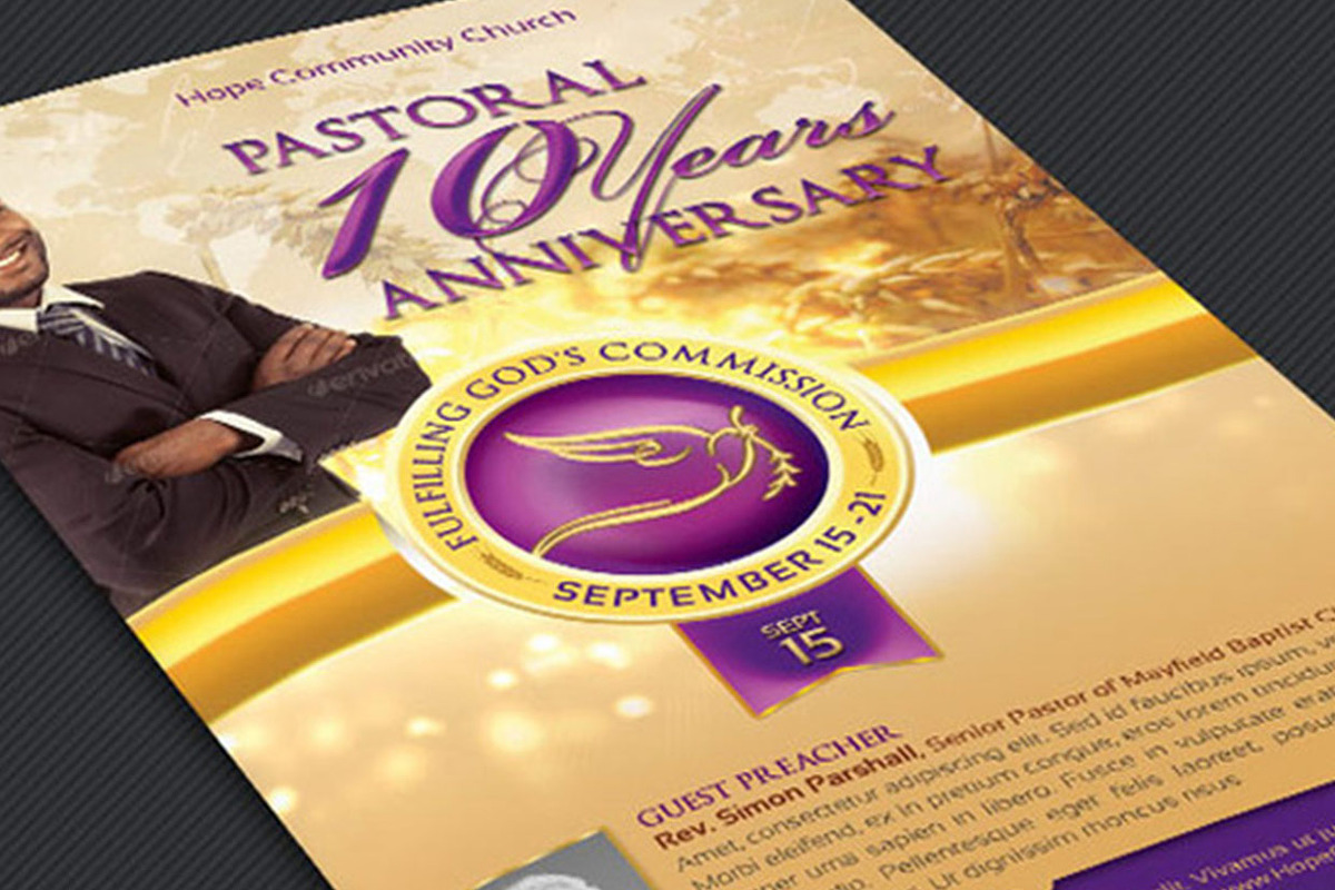 Clergy Anniversary Templates Bundle, a Templates & Theme by Godserv Designs (Photo 6 of 7)