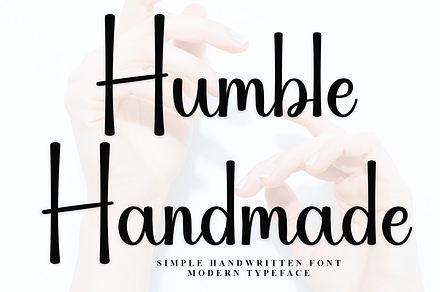 Humble Handmade, a Handwritten Font by FreshTypeINK
