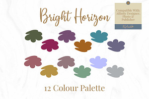 Bright Colour Palette Affinity, a Palette Add-On by May Annella