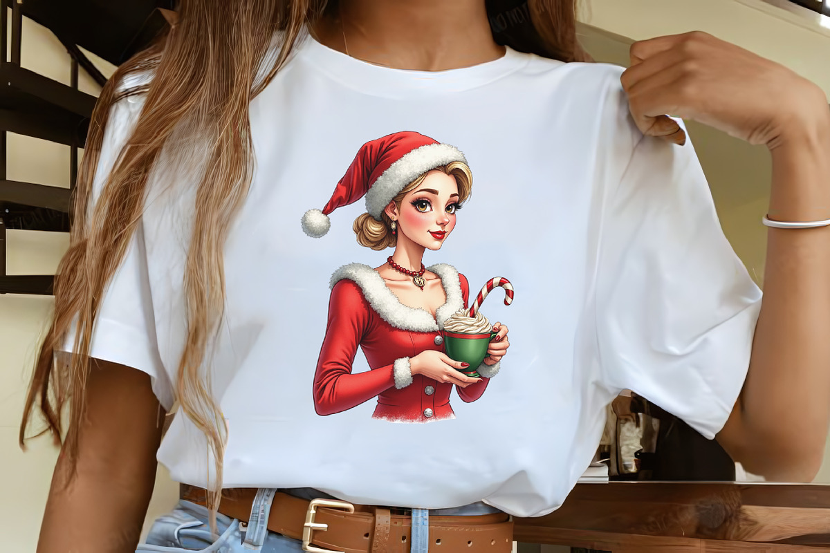 Adorable Watercolor Christmas Mrs. C, an Illustration by CrexoraLab (Photo 4 of 5)