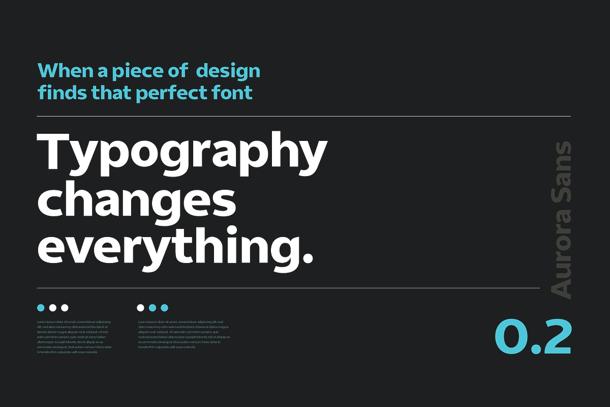 Aurora Sans, a Sans Serif Font by StudioLingo (Photo 5 of 7)