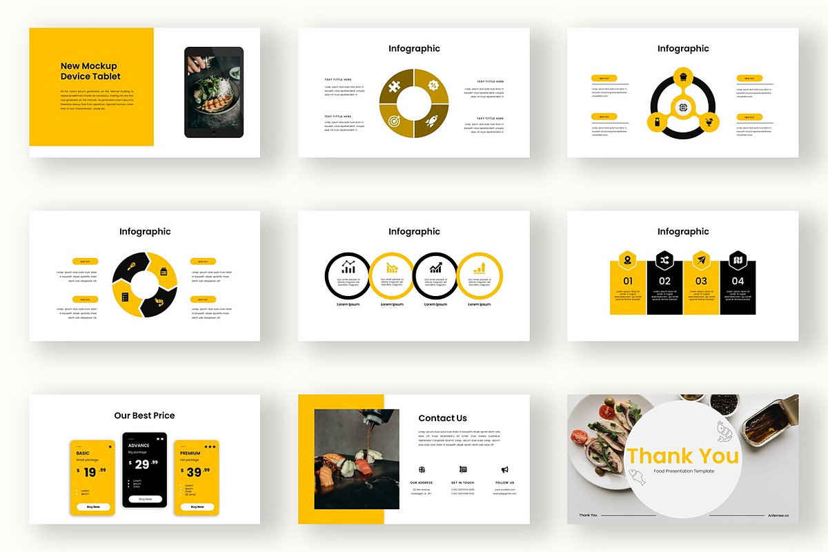 Anfernee - Food Google Slide preview 3
