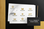 Luxury Real Estate Logo Collection, a Branding & Logo Template by Rukuru Studio (Thumbnail 2 of 6)