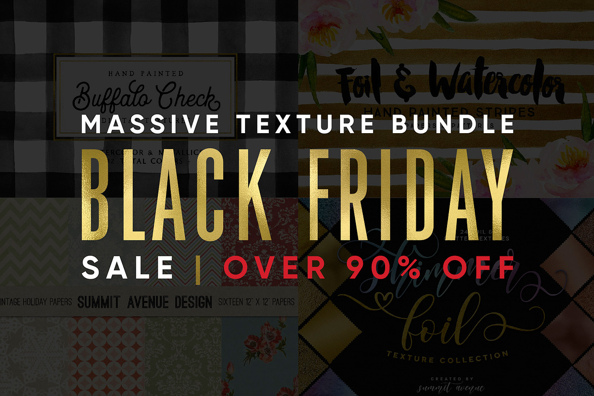 Black Friday Sale Bundle, a Texture Graphic by Summit Avenue (Photo 4 of 7)