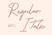CS Sonya Dashed, a Script Font by Craft Supply Co. (Thumbnail 5 of 8)