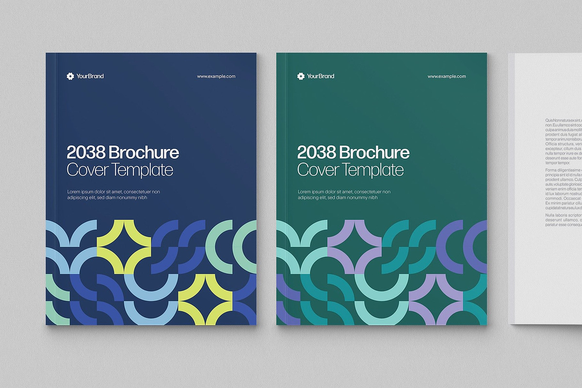 Modern Brochure Cover Template, a Brochure Template by BrandPacks (Photo 2 of 6)