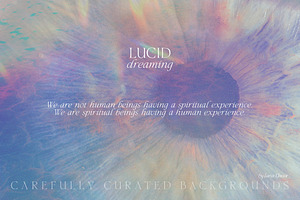 LUCID DREAMING Abstract Psychedelic