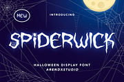 Spiderwick - Halloween Display Font, a Handwritten Font by Arendxstudio (Thumbnail 1 of 9)