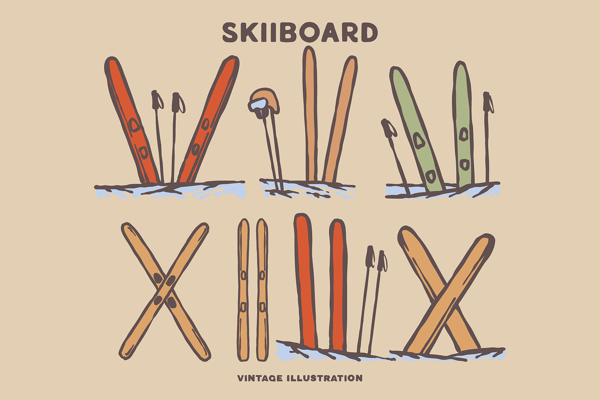 Outdoor Vintage Collection Vol 1, a Seasonal Illustration by rbcs_vibes (Photo 24 of 28)