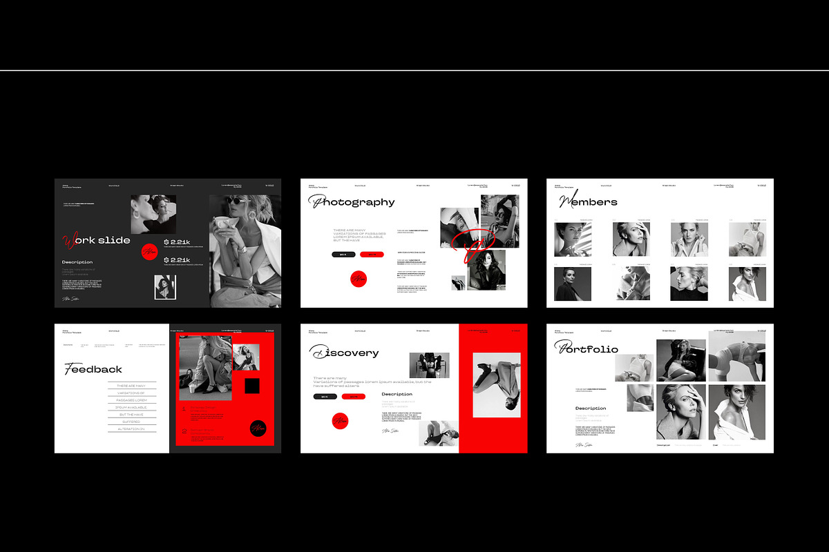 Alexa Portfolio Presentation Templat, a Presentation Template by Slide-Agency (Photo 10 of 12)