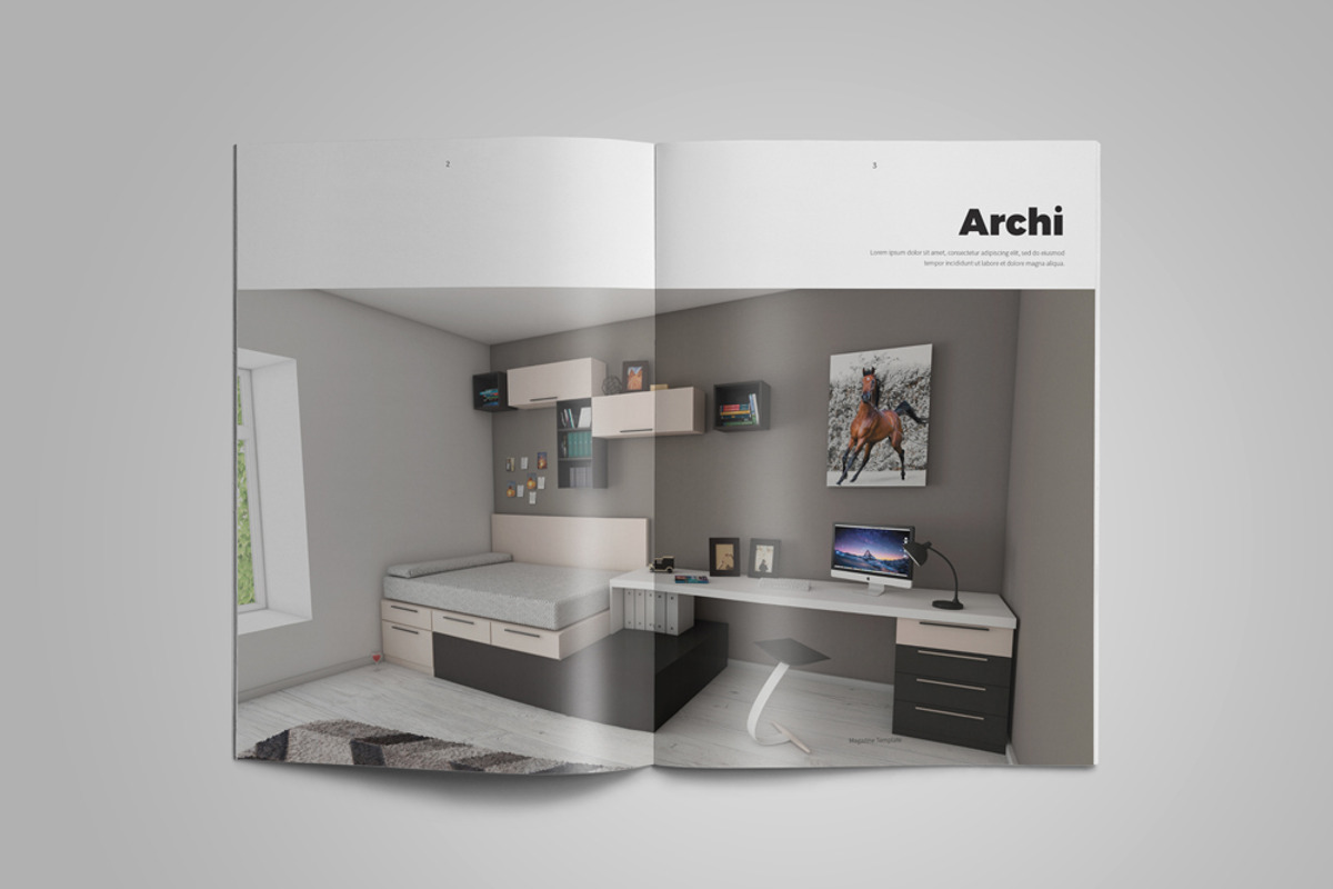 Archi Magazine, a Magazine Template by MA-KING_ART (Photo 2 of 9)