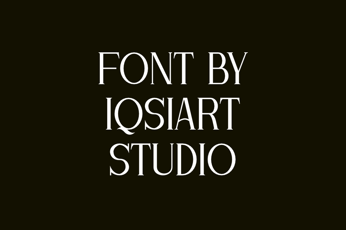 Mekchon - Aesthetic Serif Font, a Serif Font by Iqsiart Studio (Photo 4 of 8)