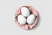 Easter Eggs Mockup, a Product Mockup by zpackcreative (Thumbnail 3 of 4)
