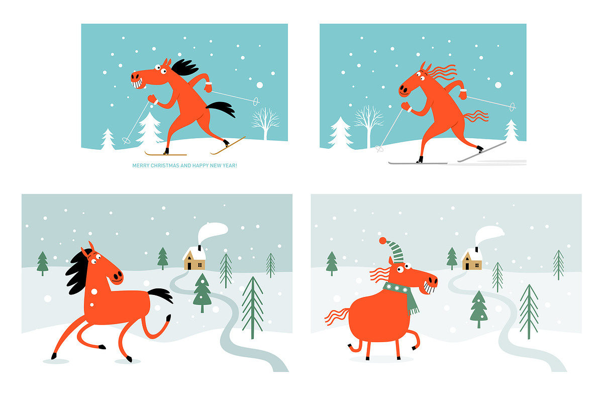 Year of the Horse, an Animal Illustration by lenlis (Photo 3 of 5)
