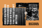 Bone Each Font, a Symbol Font by Nocturnal Workspace (Thumbnail 4 of 7)