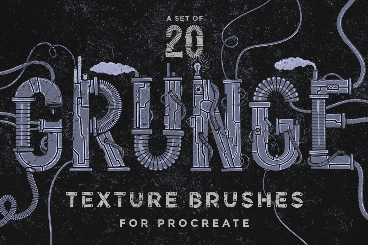 Procreate Brushes Bundle, a Brush Add-On by MiksKS (Photo 15 of 61)