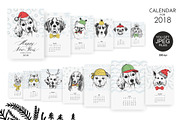 12 DOGS. Christmas Collection, an Illustration by OlgaAlekseenko (Thumbnail 2 of 8)