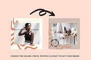 Bold & Bright Insta Post Templates, a Social Media Template by Hell Yeah Designs (Thumbnail 3 of 8)
