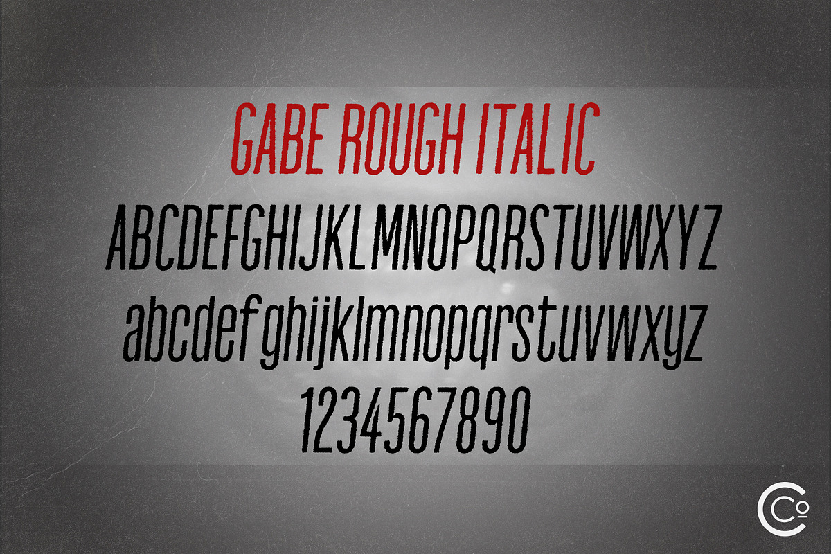 Gabe Sans - Tall Gothic Font Family, a Sans Serif Font by Cribb Co. (Photo 10 of 14)