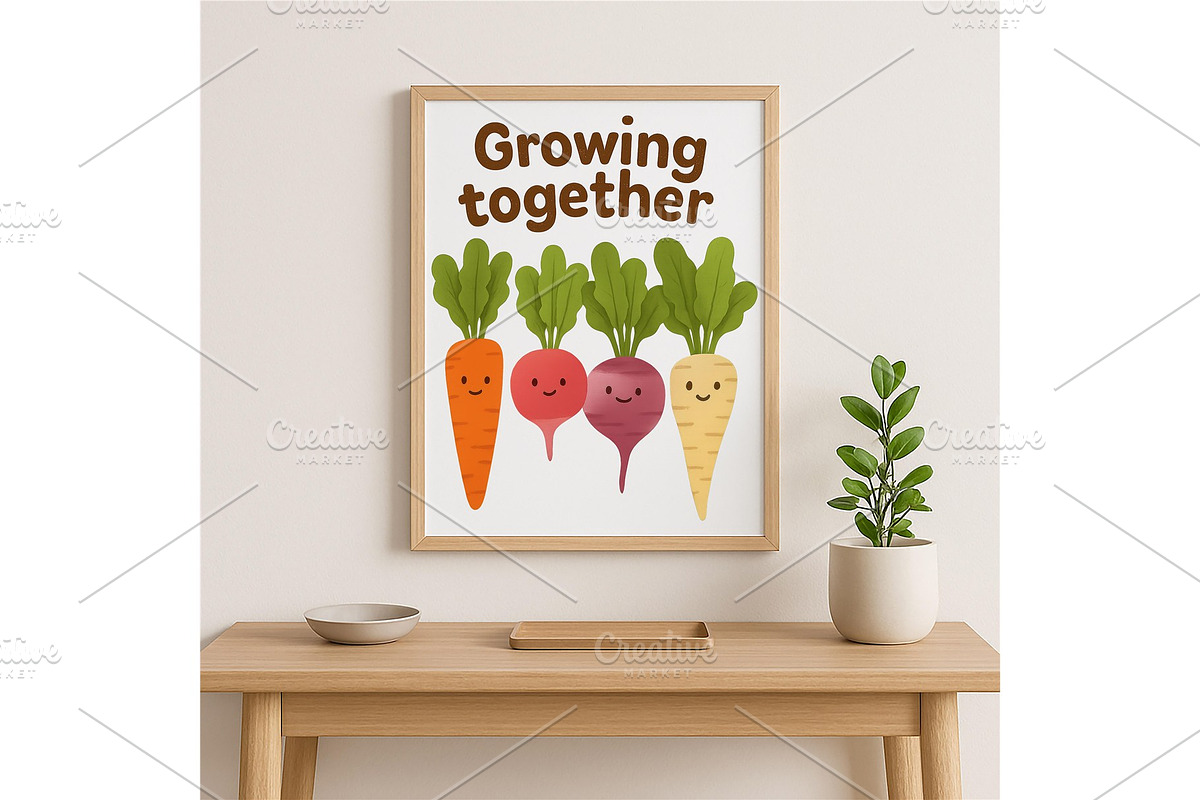 Growing Together Wall Art, a Background Graphic by LaseredNinja (Photo 2 of 7)