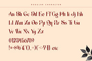 Darkbloom, a Serif Font by Letterara (Thumbnail 9 of 12)