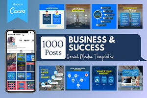 Business and Success Canva Templates