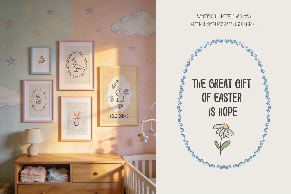Springtime Hand-Drawn Illustrations, a Decorative Illustration by millering (Photo 2 of 12)