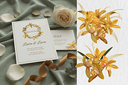 Orchid wreath & Bouquet, an Object Graphic by Floraphoria (Thumbnail 4 of 9)