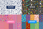 249 Seamless Patterns Bundle, a Pattern Graphic by 3Y_Design (Thumbnail 4 of 12)