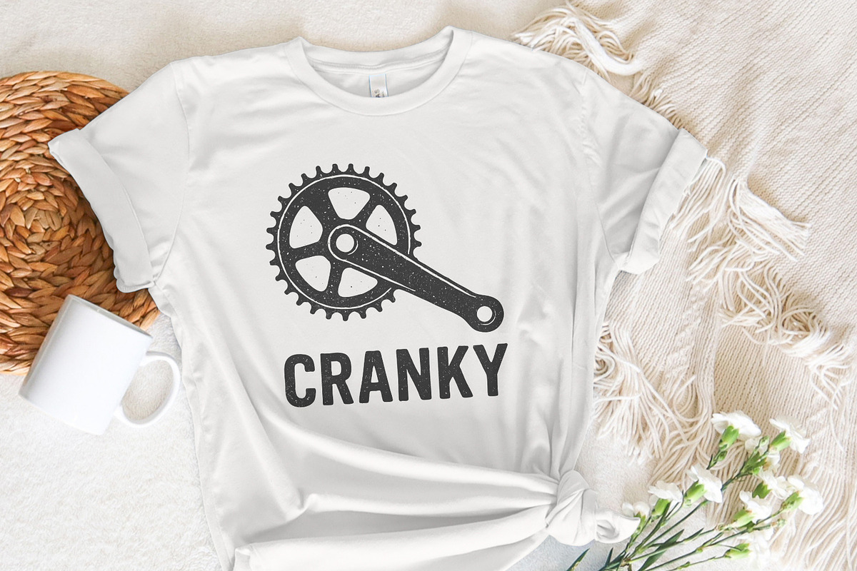 Cranky PNG, Funny Cycling Shirt, an Illustration by SharpMarketplace (Photo 7 of 9)