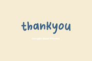Chalk School, a Font by Struggle Studio (Thumbnail 6 of 6)